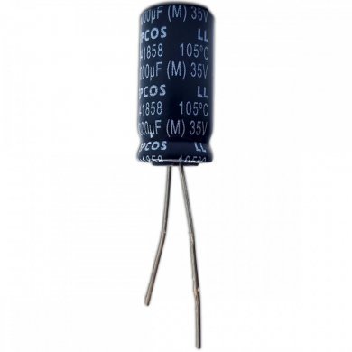 Capacitor eletrolitico EPCOS 1000uF 35V (Kit 5x)