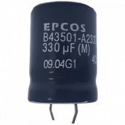 Capacitor eletrolitico EPCOS 330uF 200V 20% Radial 22