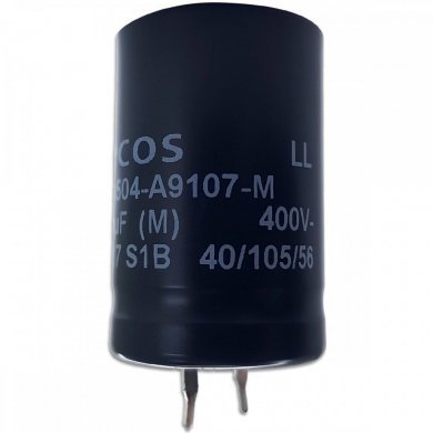 Capacitor eletrolitico EPCOS 100uf 400V 105º