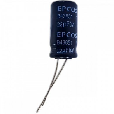 B43851F9226M-KIT10 Capacitor eletrolitico EPCOS 22uF 400V (Kit 10x)