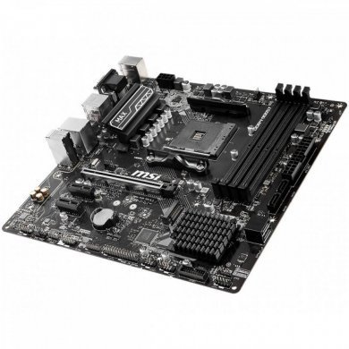 MSI Placa mãe B450 PRO VHD MAX AM4 DDR4 até 128GB