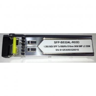 B5324L-R03D SFP BI-DIRECIONAL DDM TX1550-RX1310NM B5324LR03D