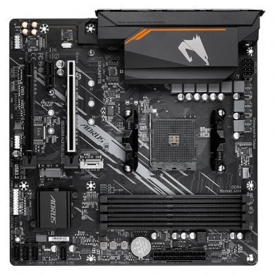 B550M-AORUS-ELITE Gigabyte Placa Mãe B550M Aorus Elite AM4 DDR4 mATX
