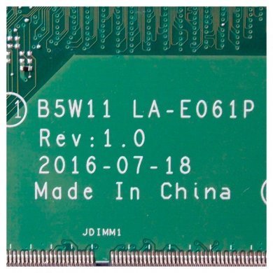 Placa Notebook Acer B5W11 LA-E061P Core i3-6006U