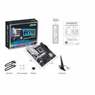 B760M-AYM-WIFI Asus placa mãe B760-AYM LGA 1700 mATX DDR5