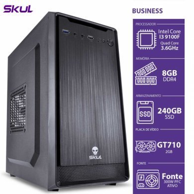 B9100F2408GT7102GB Skul Computador Business B300 Intel Core I3