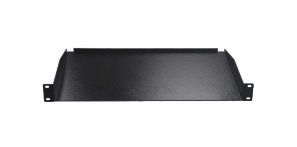 BANFR0008 WJ Moreira bandeja frontal 1U 250mm 19pol preto