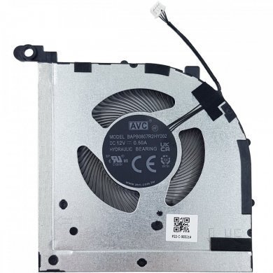 Fan Lenovo Legion Slim 5 16IRH8 16APH8 conector 4 fios