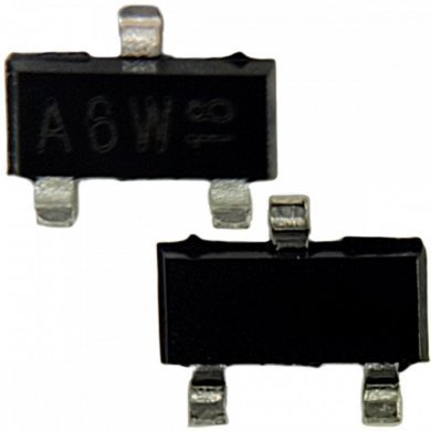 BAS16 Diodo de chaveamento 75V 215mA SOT323 (Kit 10x)