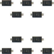 10x Diodo de chaveamento 75V 200mA ST323 marcação A2 no componente - Kit com 10 unidades