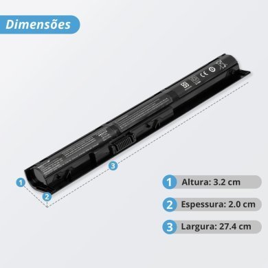 BB11-HP093 Bateria notebook HP 14.8V 2000mAh 30Wh Li-Ion