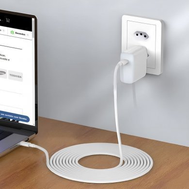 BB20-AP30-C Fonte USB-C 5 a 20V 3A 30W para Macbook e Ipad