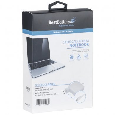 BB20-AP89-C Fonte Macbook Air e Macbook Pro USB-C 87W