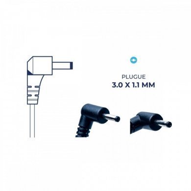 FONTE PARA NOTEBOOK 19V 3.42A 65W BIVOLT