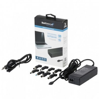 BB20-UN890 Fonte Universal Automatica para Notebook 90W
