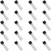 20x transistor BC168B NPN 150Mhz TO-92 300mW baixo ru ...