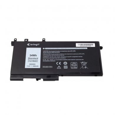 BC324-DE-0004 Bateria para notebook Dell 3000mAh 11.4V 34Wh