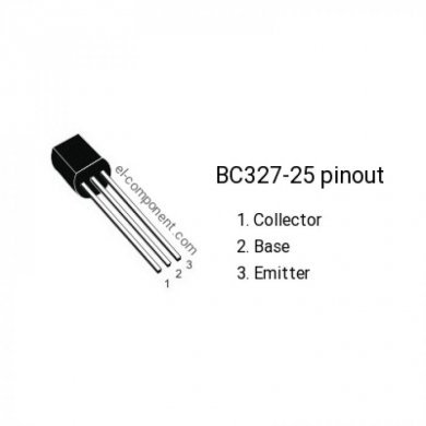 BC327-25 Philips Transistor PNP 45V 100Nhz 800mA