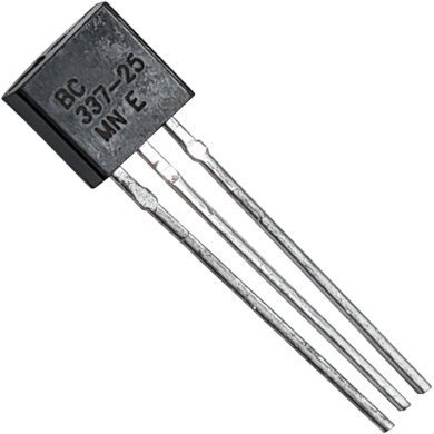 BC337-25-AP 100x transistor BC337-25 BJT NPN 45V 800mA 210MHz TO-92-3