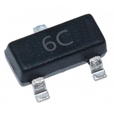 Transistor SMD NPN BC817 45V 500mA SOT23 (kit 10x)