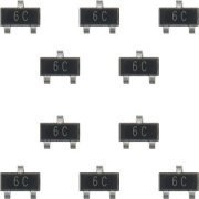 10x Transistor BC817 SMD NPN 45V 500mA SOT23 BC817-40 ...