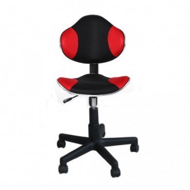BCH-33RBK Bluecase Cadeira Office Teen Vermelho e Preto
