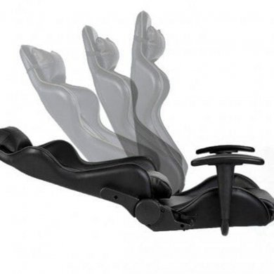 BCH-47BK Bluecase Cadeira Gamer Titanium Reclinável