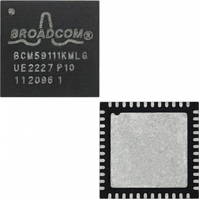 BCM59111KMLG Ci de Rede Broadcom BCM59111 PSE Controller QFN-48