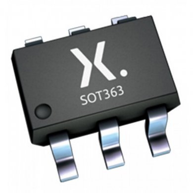 Transistor PNP duplo BJT 45V 100mA SOT363 (Kit 10x)