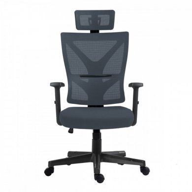BCOE-02GYBK Bluecase Cadeira Office Ergo Elite cinza