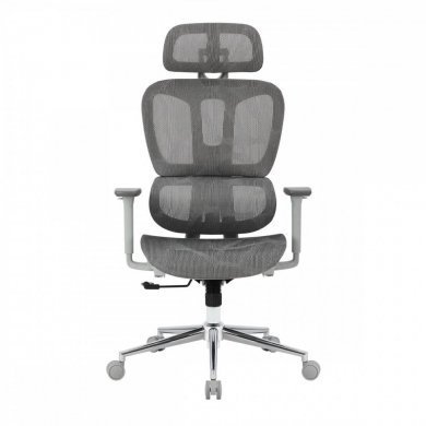 BCOM-01GLGL Bluecase Cadeira Office Ergo Master cinza claro