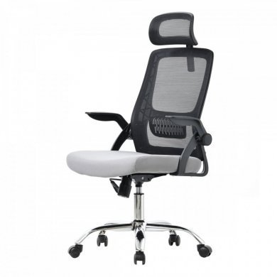 BCOP-02GYBK Bluecase Cadeira Office Ergo Prime cinza