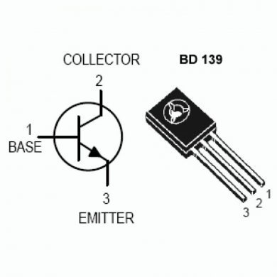 Transistor NPN 80V 1.5 amplificador (Kit 50 und)