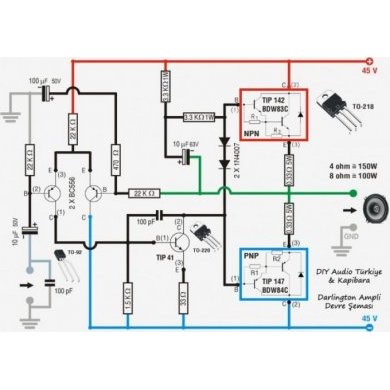 BDW84C Transistor BJT Darlington 100V 15A 130W