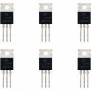 Kit 6x Transistores Darlington PNP 100V 10A TO-220 original On Semiconductor (Kit com 6 unidades)