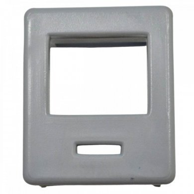 BEZELCZ-KIT10 10x Colar para Keystone RJ45 Bezel Cinza Anel Espelho