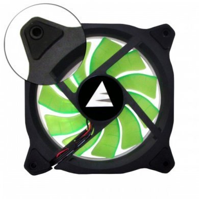 BFR05GCASE Bluecase Fan Ring gabinete 120mm RGB Verde