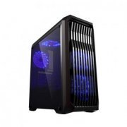 Bluecase Gabinete Gamer BG-019 Preto USB 3.0 Mid Tower com Lateral em Acrílico (Fans/ventoinhas não inclusas)