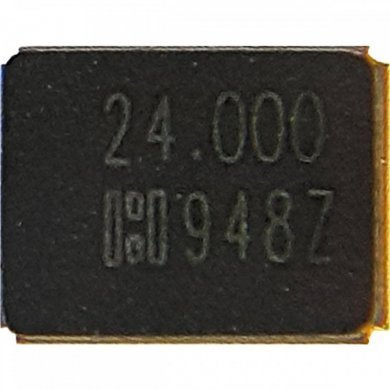 10x Cristal Xtal 24Mhz 18PF/20PPM SMD 3.2x2.5mm