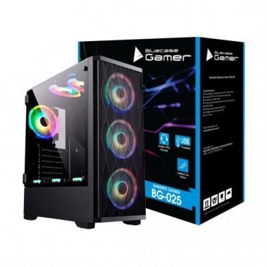 BG-025 Bluecase Gabinete Gamer BG-025 Preto USB 3.0