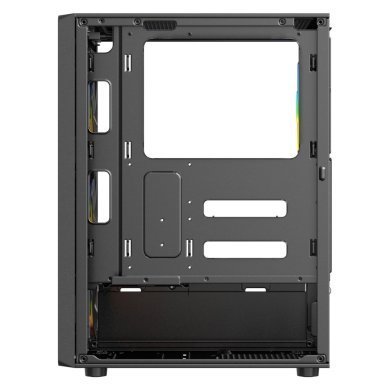 BG-062 Bluecase gabinete gamer Zion PRO ATX 4x fans rainbow preto