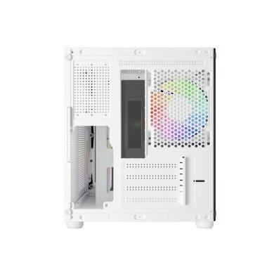 BG-064-WH Bluecase gabinete gamer Pure PRO com 3x fans rainbow branco