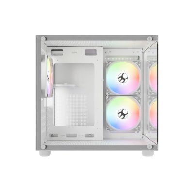 BG-064-WH Bluecase gabinete gamer Pure PRO com 3x fans rainbow branco