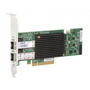 HBA HP Dual Port 10Gb SFP+ FCoE iSCSI CN1100E, PCI-Expess x8 (Acompanha Espelho Low Profile)
