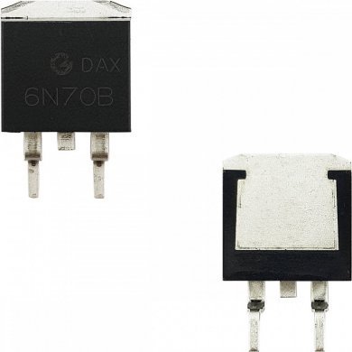 5x Transistor Mosfet 6N70B 700V 6A NCH TO-263