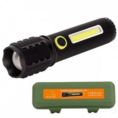 BL-C72-P50 Peining lanterna recarregável com refletor lateral