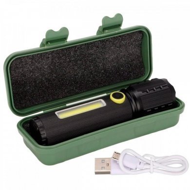 BL-C72-P50 Peining lanterna recarregável com refletor lateral