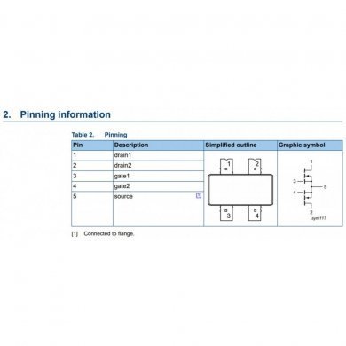 BLC9H10XS-505A Ampleon Power LDMOS transistor RF MOSFET SOT1273-1