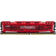 Crucial Memoria Ballistix Sport LT 8GB DDR4 PC4-24000 XMP 2.0 RED