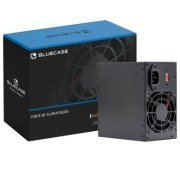 Bluecase fonte ATX 350W VX-350 bivolt com Fan de 80mm entrada 110-230V com chave seletora manual